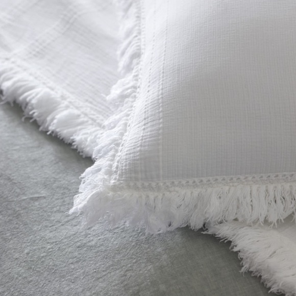 NWT Serena & Lily Maya Coverlet Standard Sham - Set of 2 - Picture 3 of 11